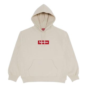 SUPREME Box Logo Hooded Sweatshirt Stone FW24SW11-STONE