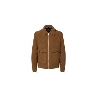 Selected Heren, Jassen, Bruin, Maat: 2XL