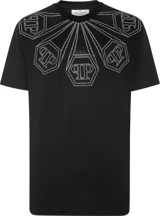 Philipp Plein T-Shirt Ronde Hals Hexagon