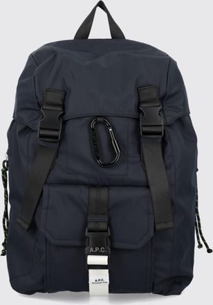 A.P.C. A. P.C. Zaino Trek in nylon con spallacci imbottiti e chiusura a patta