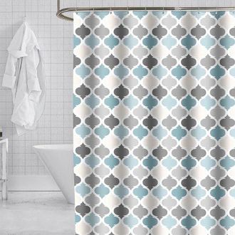OEM Cortina De Ducha, Antimoho, Impermeable, Incluye Anillas, Incluye Ganchos, Lavable A M&aacute;quina, Poli&eacute;ster, Suave, Elegante, Tama&ntilde;o 200x200 Cm