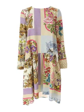 Vivetta Printed Cady Dress