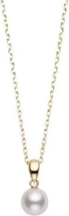 Mikimoto Akoya Cultured Pearl Pendant in 18K Yellow Gold - PPS751K