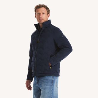 Nautica Mens Hybrid Golf Jacket