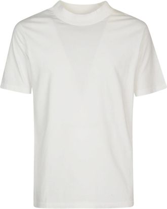 La Paz White Solid T-Shirt