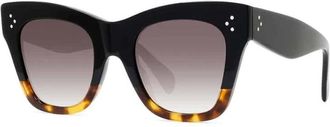 Celine Cl 4004In - unisex - Zonnebrillen - Zwart - 50 MM - Accessoires