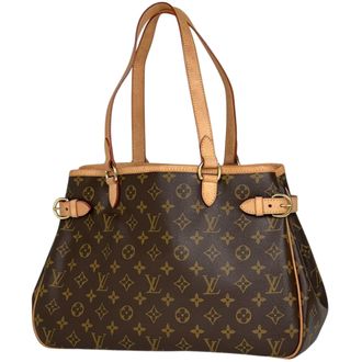 Louis Vuitton Monogram Brown Monogram Shoulder Bag Tote Bag (Pre-Owned)
