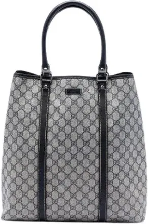 Gucci Pre-owned Tote Bags, female, Beige, Size: ONE SIZE Pre-owned Fabric Tote