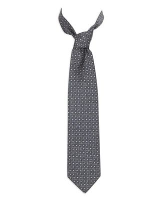 Trussardi Cravatta in seta Pre-owned - Grigio