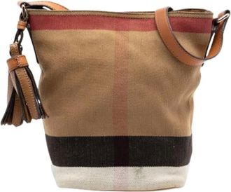 Burberry Borsa a secchiello Pre-owned Ashby - - Pre-owned - Donna - Marrone - ONE SIZE