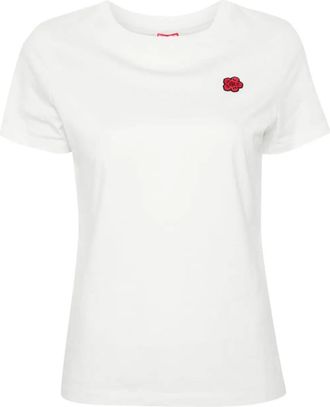 Kenzo Classic Embroidered T Shirt Boke Flower