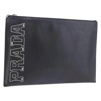 Prada Pre-owned Vintage Clutch - - Pre-owned - Donna - Nero - ONE SIZE