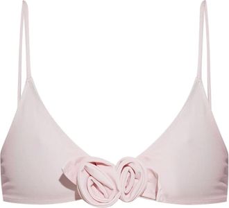 Coperni Top bikini a fiori - Rosa