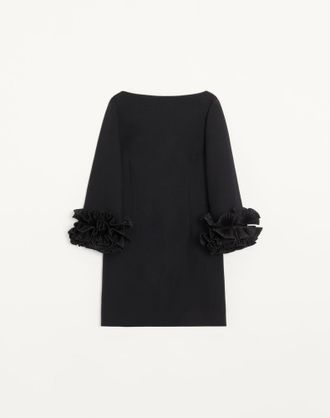 Valentino Abito In Crepe Couture Donna NERO 38