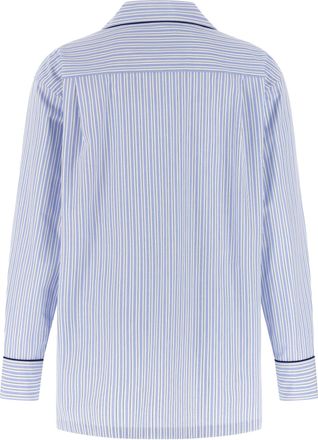 Dolce & Gabbana Womens Blue Cotton Blouse