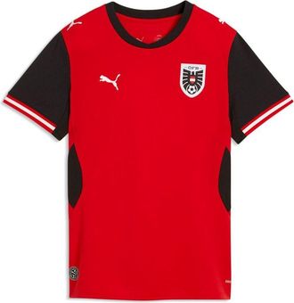 Puma (WMNS) PUMA Austria 2026 Home Jersey PUMA Red PUMA Black 783201-01