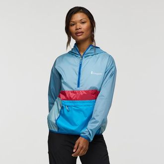 Cotopaxi Teca Half-Zip Windbreaker - Womens in Bubble Bath at Nordstrom, Size Xx-Small