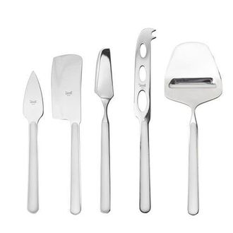 Mepra Fantasia Cheese Knives - 5 Pieces in Porcelain at Nordstrom