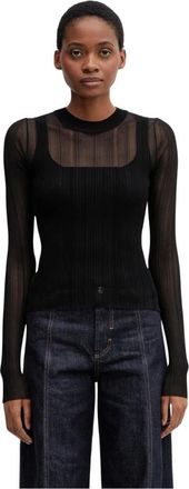 Sportmax Spxbuono Blusa - Blouses & Shirts - Mujer - Negro - XS
