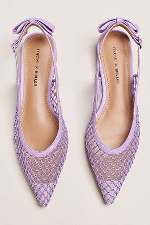 Bibi Lou Maeve x Bibi Lou Bow Slingback Flats