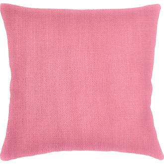 Anaya with Love So Soft Linen Euro Pillow with Down Alternative Insert in Rouge at Nordstrom, Size 26X26