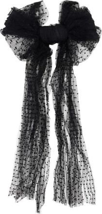 Red Valentino Elegante Haarband met Mesh Details - Dames - Haaraccessoires - Zwart - L - Accessoires