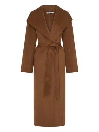 Anna Quan Marlow belted coat - Brown