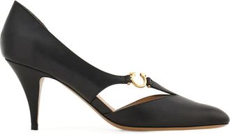 Ferragamo 70mm Gancini Pumps