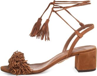 Aquazzura Sandali Wild Thing 55mm Pre-owned - Marrone