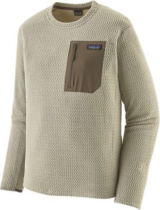 Patagonia R1 Air Crew Fleecepullover für Herren | beige
