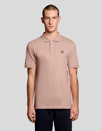 Lyle & Scott Lyle And Scott Mens Cotton Polo Shirt - Tan - Size: 44