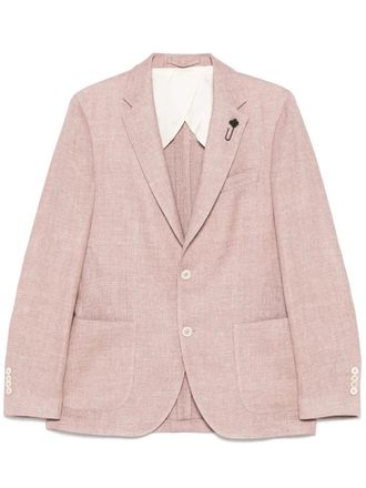 Lardini single-breasted blazer - Pink