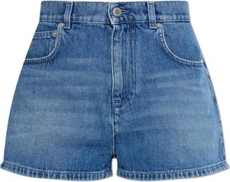 Moschino Denim Shorts - Dames - Denim shorts - Blauw - XS - Denim - Korte Broeken