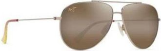 Maui Jim Hauoli - Heren - Zonnebrillen - Geel - 59 MM - Accessoires