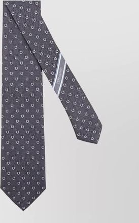 Ferragamo silk jacquard tie