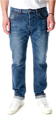 Edwin Regular Tapered Jeans - Heren - Slim Fit Jeans - Blauw - W29 L32 - Katoen - Jeans