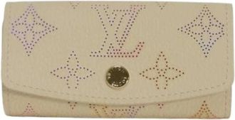 Louis Vuitton Pre-owned Canvas key-holders - unisex - Vintage Accessoires - Beige - ONE Size - Vintage