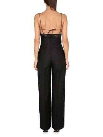 Stella McCartney Sangallo Bustier Jumpsuit - Black