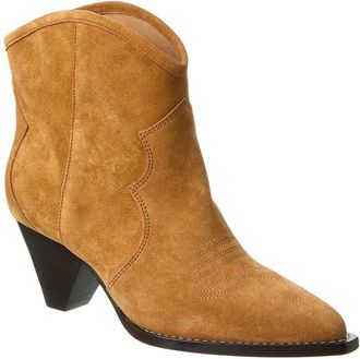 【関税込み】ISABEL MARANT DEIVY' ANKLE BOOTS Isabel Marant 'deivy' suede ankle boots with buckle detail