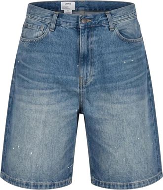 Carhartt Work in Progress Korte Broeken, Heren, Blauw, W31, Katoen, Landon Short