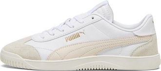 Puma Club 5V5 SD Trainers EU, White Rosebay Gold, 3.5 UK