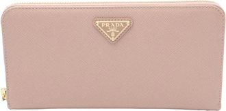 Prada Pre-owned Wallets, female, Brown, Size: ONE SIZE Pre-owned Wallet