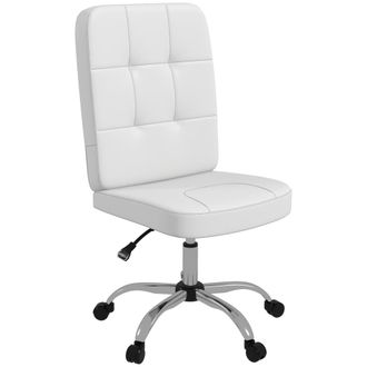 Vinsetto Silla de oficina 45x59x100 cm blanco