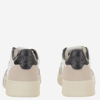 Autry Mens Sneakers Medalist Low Leather Multicolour Trainers