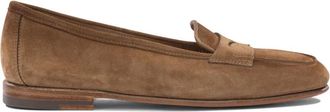 Santoni Carla Loafer - Dames - Loafers - Bruin - 36 EU - Leer - Schoenen