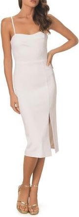 Dress The Population Alana Body-Con Cocktail Dress in White at Nordstrom Rack, Size Xx-Large