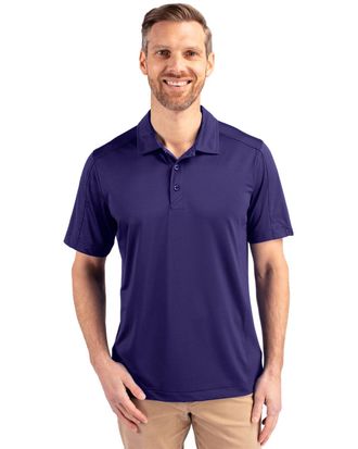 Cutter & Buck Prospect Textured Stretch Mens Short Sleeve Polo Shirt