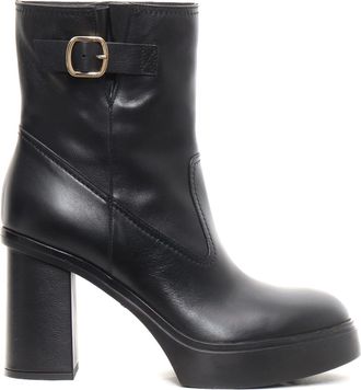 Santoni Heeled Ankle Boots