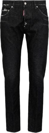 Dsquared2 Pants 5 Pockets - Heren - Slim Fit Jeans - Zwart - L - Katoen - Jeans