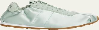 Miu Miu Satin Retro Runner Sneakers